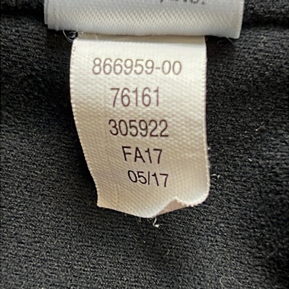 Athleta Chaturanga High Rise 7/8 Length Leggings Tights Black Compression Meduim - Picture 10 of 11